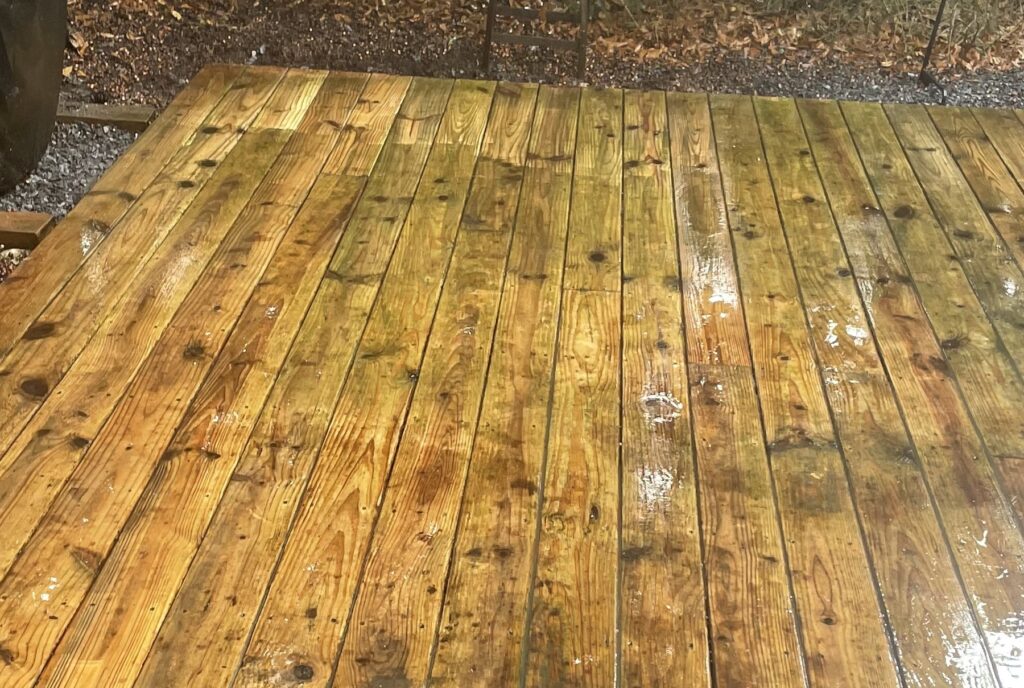 After Pressure Washing