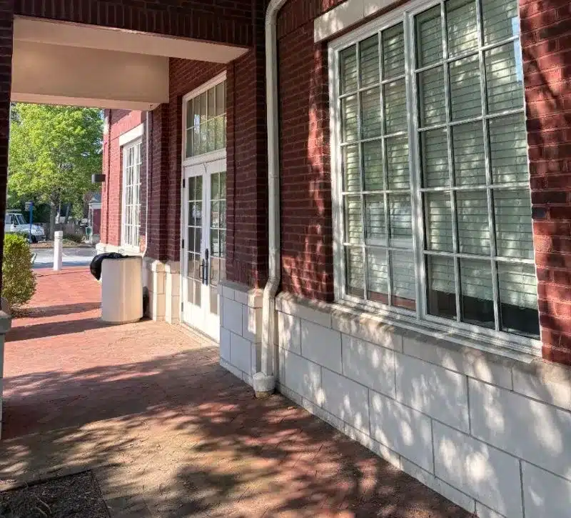 After Pressure Washing